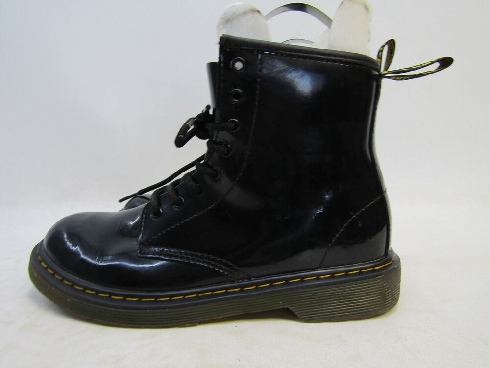 Dr. Martens Womens Size 5 M Black Leather Zip Ankle Fashion Boots Bootie